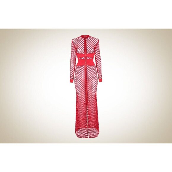 Agent Provocateur Jasmyna Black Fishnet Dress AP2 Small - Picture 11 of 12